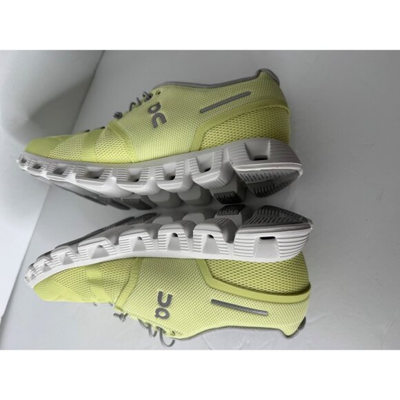 On Running Cloud 5 Sneakers Hay Frost Women's Size 37.5 US 6.5 Neon Yellow NEW - Picture 8 of 9